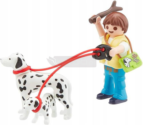 PLAYMOBIL City Life 70530 Spacer z psami skrzyneczka