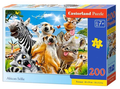 Puzzle 200 African Selfie CASTOR