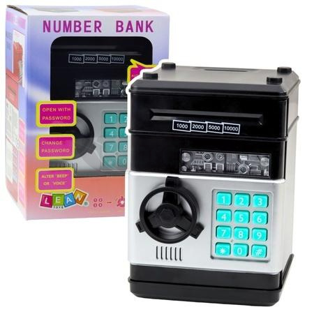 Sejf z dżwiękiem czarny