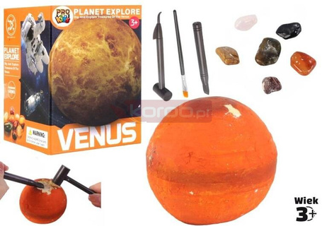 Wykopaliska minerałów planeta Wenus
