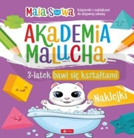 Akademia malucha. 3latek bawi się kształtami