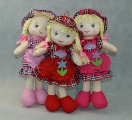 Lalka Anulka 40 cm, śpiewa piosenkę, 3 wzory