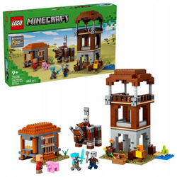 LEGO MINECRAFT 21278 KRYJÓWKA ROZBÓJNIKÓW I DE zestaw klocków dla dzieci 9+