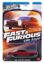 HOT WHEELS Silver Series FAST & FURIOUS VILLAINS 3/5 1966 Ford 427 Fairlane JBY36