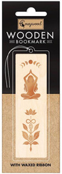 Zakładka drewniana Joga