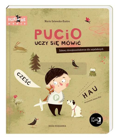 Pucio uczy się mówić. Zabawy dźwiękonaśladowcze