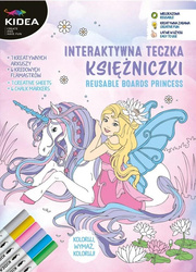 Teczka interaktywna księżniczki KIDEA
