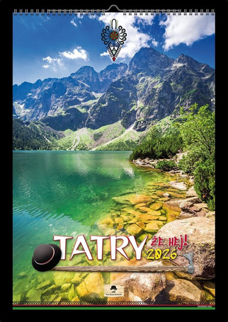 Kalendarz 2026 A3 ścienny jednostronny Tatry