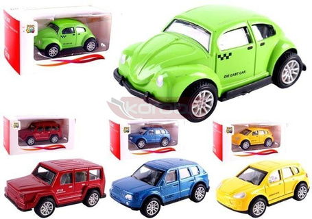 Samochodzik metalowy mix