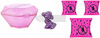 Lalka Barbie Color Reveal brokatowe zwierzątko GTT10