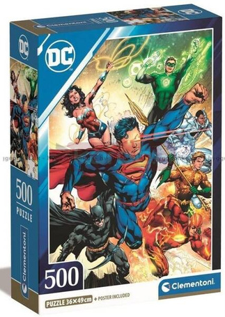 Puzzle 500 Compact Dc Comics Justice League