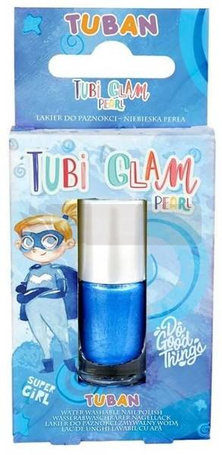Lakier Tubi Glam niebieski perłowy TUBAN