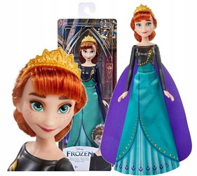 FROZEN KRAINA LODU LALKA KRÓLOWA ANNA księżniczka w królewskiej sukni F3524