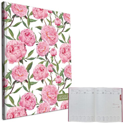 Kalendarz 2026 A4 tygodniowy Peonie