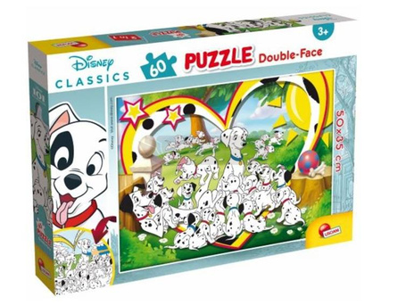 Puzzle dwustronne Plus 60 Klasyka Disney