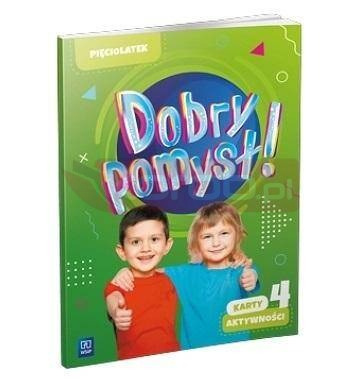 Dobry pomysł! Pięciolatek. Karty aktywności cz.4