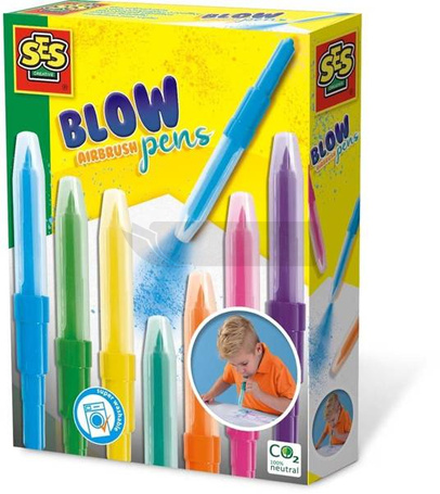 Kreatywna zabawa - Kolorowanie za pomocą dmuchania