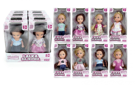 Lalka Natalia mini bobas 8cm mix