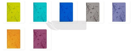 Terminarz 2026 dzienny A5 Vivella pastele kwiaty