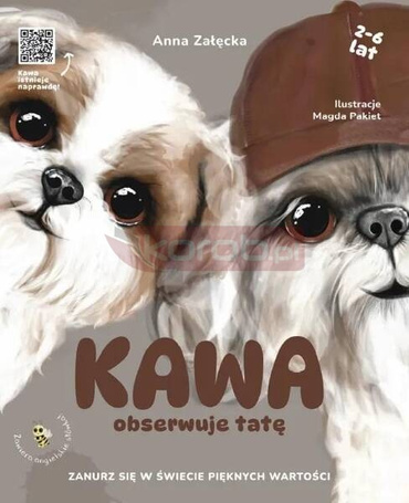 Kawa obserwuje tatę