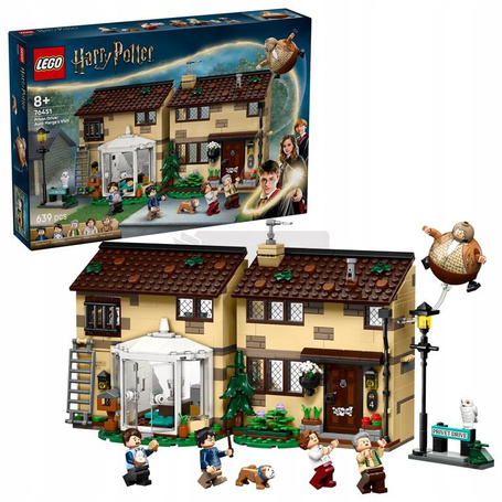 LEGO HARRY POTTER 76451 PRIVATE DRIVE WIZYTA zestaw klocków dla dzieci 8+