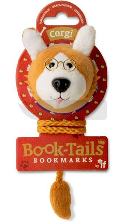 Book-Tails Pies Corgi pluszowa zakładka do książki
