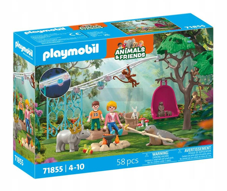 PLAYMOBIL ANIMALS & FRIENDS 71855 Wesołe Przyjęcie Urodzinowe zestaw +4 lat