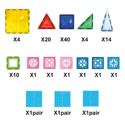 Klocki magnetyczne 112el