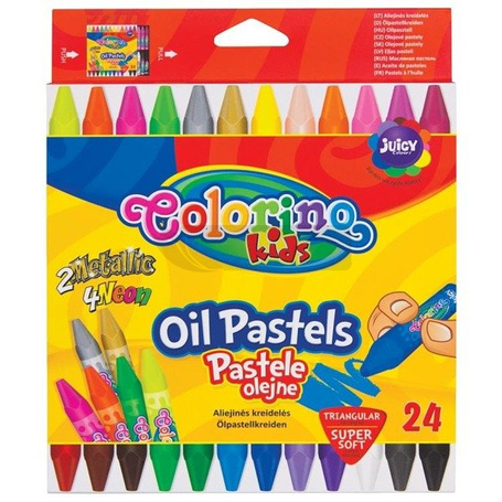 Pastele olejne 24 kolory Colorino