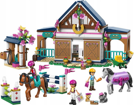 KLOCKI LEGO FRIENDS 42688 Stadnina i szkółka jeździecka, zestaw klocków +7