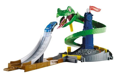 Hot Wheels City Starcie z Kobrą Zestaw