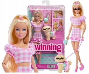 LALKA BARBIE TWINNING LOOK lalka Barbie i piesek w ubranku JFP36