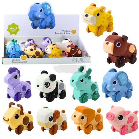 Nakręcane jeżdżące zwierzątko MIX