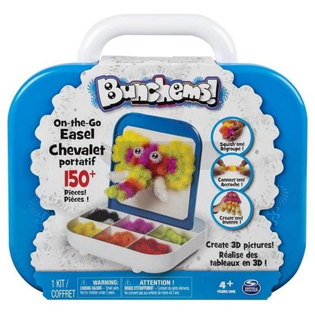 Bunchems kolorowe rzepy - zestaw podróżny 150 el.