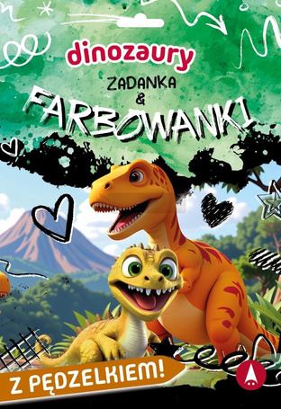 Dinozaury. Zadanka & farbowanki