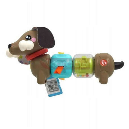 FISHER PRICE PETS PIESEK aktywizująca sensoryczna zabawka dla maluszka +6 m HTW91