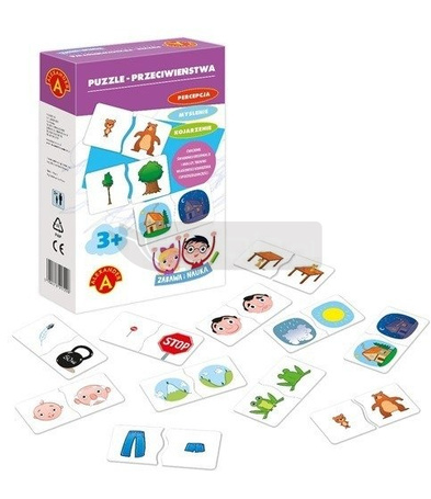 Puzzle Przeciwieństwa, Zabawa i nauka