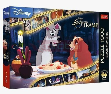 Puzzle 1000 Zakochany Kundel TREFL