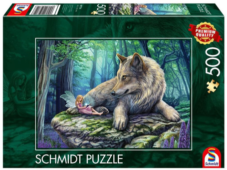 Puzzle PQ 500 Wilk i wróżka G3