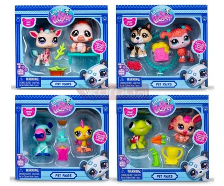 Littlest Pet Shop Zestaw 2 figurek seria 2 mix