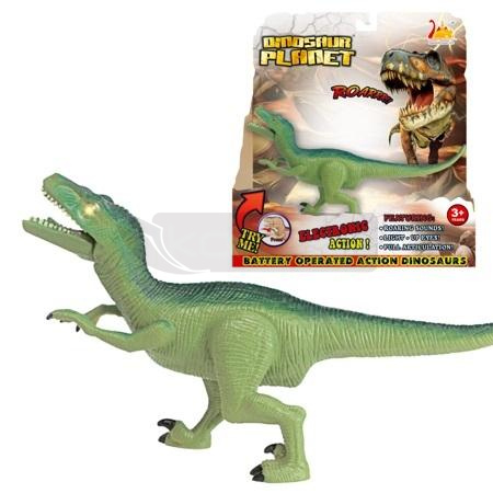 Dinozaur światło dźwięk