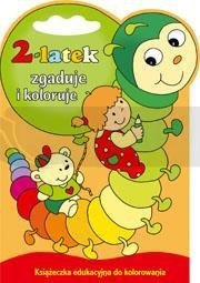 2-latek zgaduje i koloruje