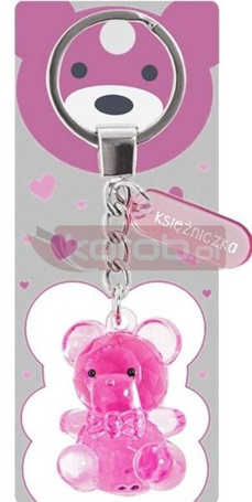 Brelok miś - Księżniczka