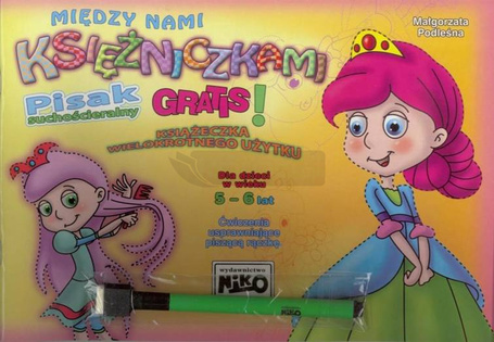 Między nami księżniczkami 5-6 lat + pisak