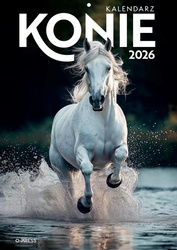 Kalendarz 2026 A4 Wieloplanszowy Konie