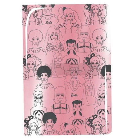 Notes Barbie różowo-szary PASO