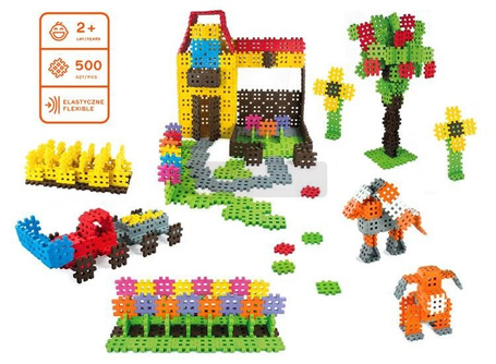 Marioinex klocki mini wafle 02141 500 szt.