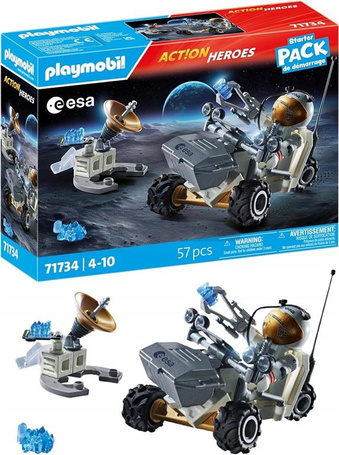 PLAYMOBIL 71734 Misja Kosmiczna, zestaw dla dzieci +4 lata