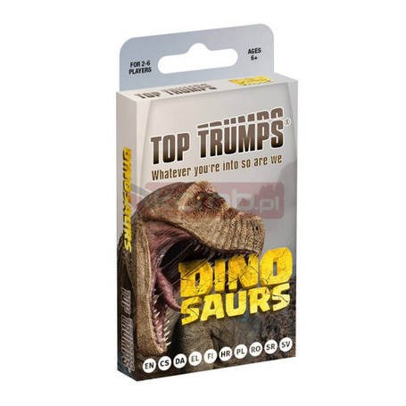 Gra Top Trumps Dinozaury