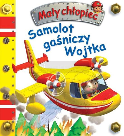 Samolot gaśniczy Wojtka. Mały chłopiec